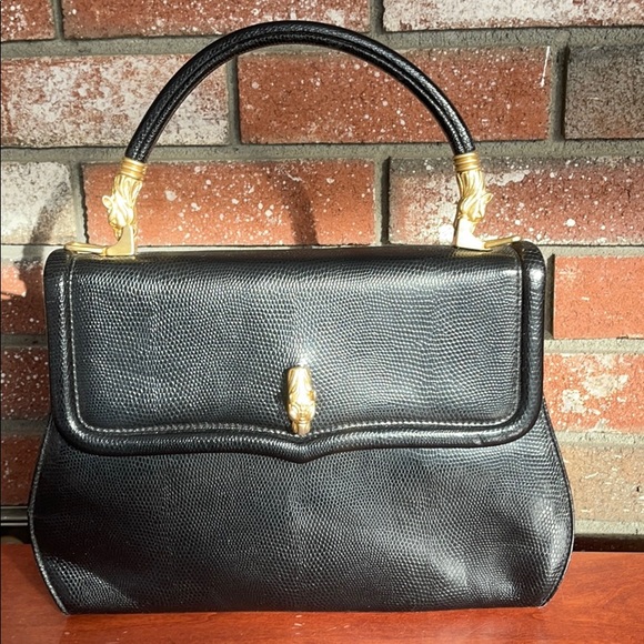 Stefano Bravo Handbags - Vintage Stefano Bravo Ostrich Leather bag/purse